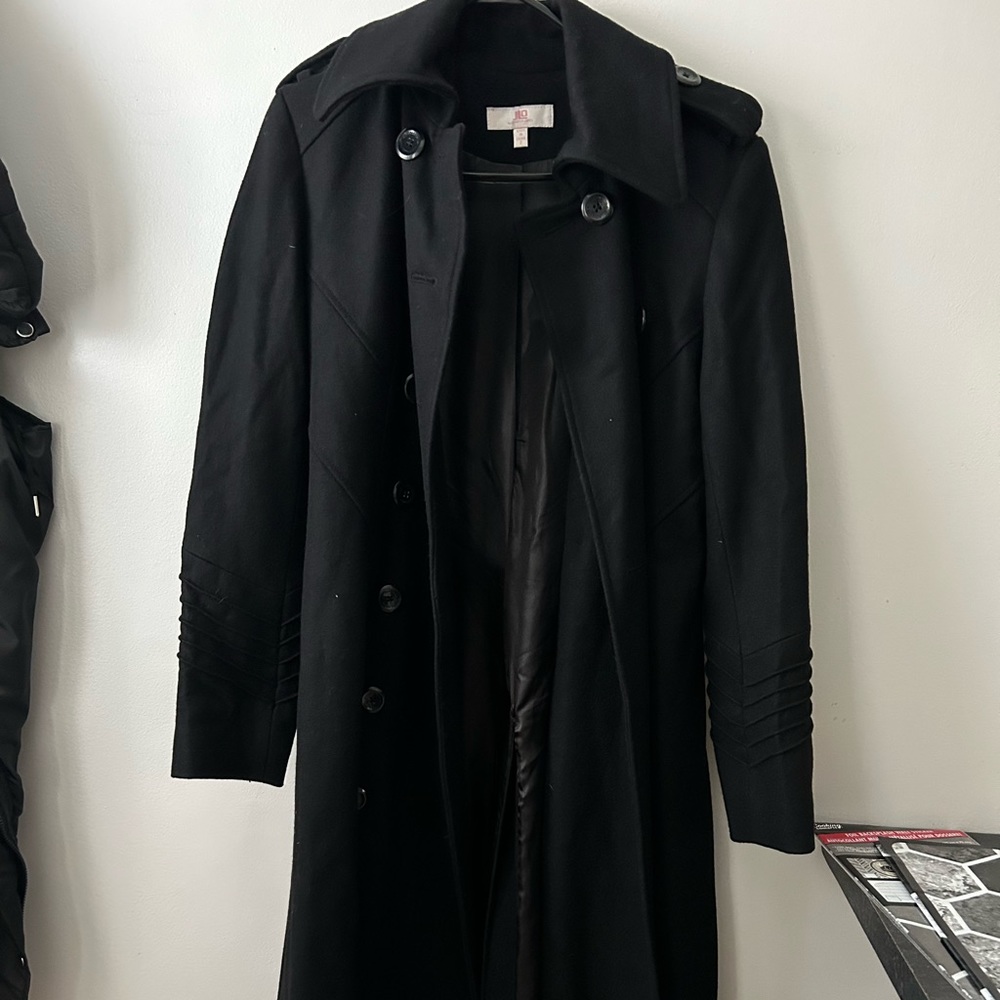 Wool dress coat